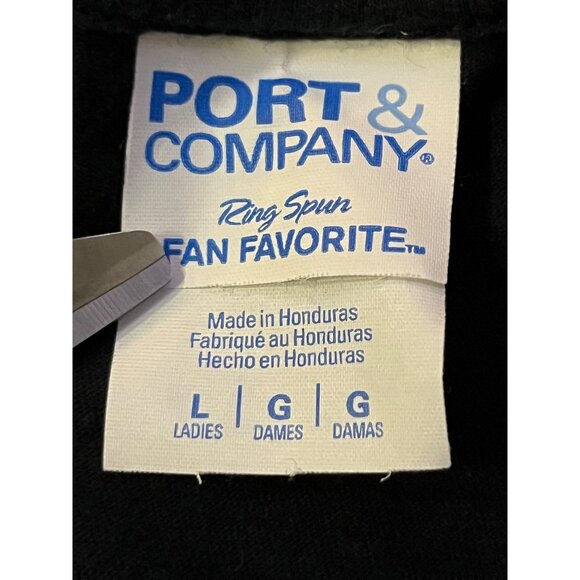 Iron Maiden T-Shirt Womens L 2019 Black Graphic Tee 100% Cotton Rock Band - Picture 6 of 12